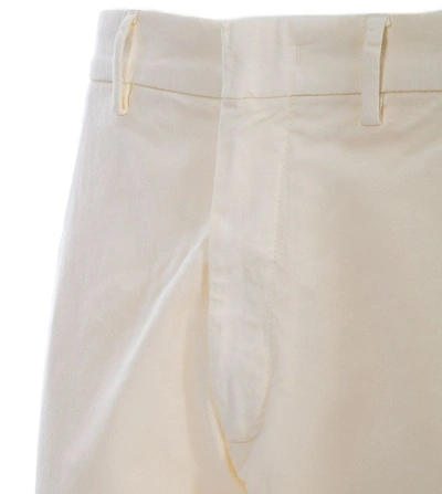 Shop Pence Men's White Cotton Pants