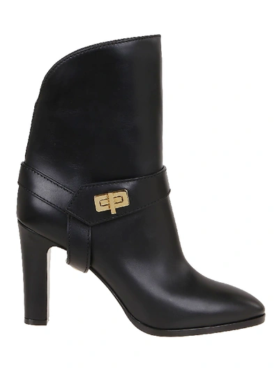 Shop Givenchy Eden Boots In Smooth Leather In Black