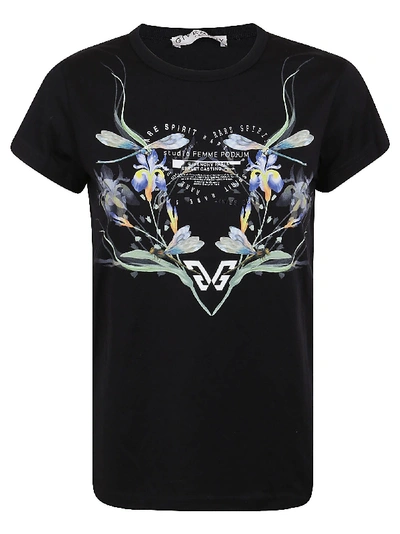 Shop Givenchy Short Sleeves T-shirt In Black