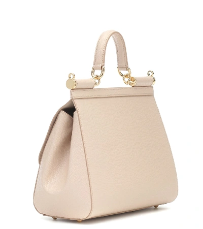 Dolce & Gabbana Medium Sicily Shoulder Bag In Pink