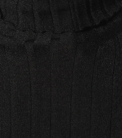 Shop Petar Petrov Karen Merino Wool Turtleneck Sweater In Black