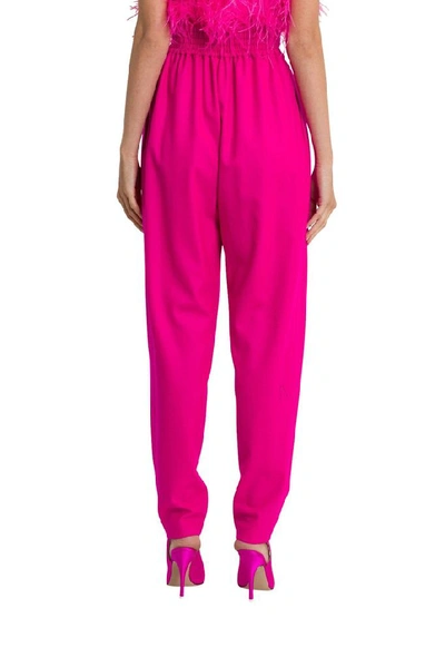 Shop Attico Women's Fuchsia Polyester Pants