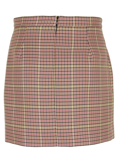 Shop Red Valentino Women's Pink Cotton Skirt