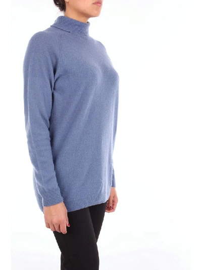 Shop Alysi Women's Blue Wool Sweater