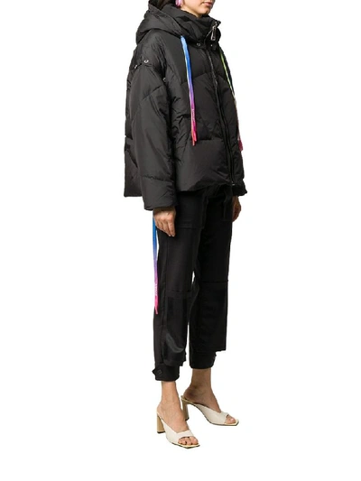 Shop Khrisjoy Women's Black Polyester Down Jacket