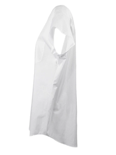 Shop Maison Margiela Women's White Cotton Shirt