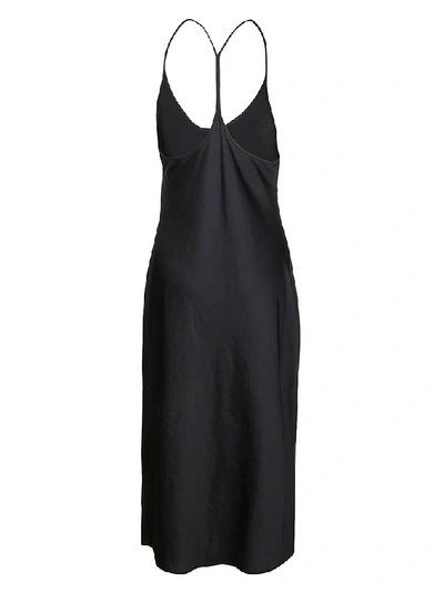 Shop Alexander Wang T T By Alexander Wang Women's Black Polyester Dress