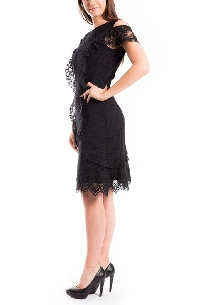 Shop Pinko Women's Black Viscose Dress