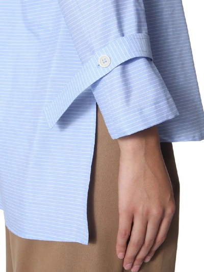 Shop Jejia Women's Light Blue Cotton Shirt