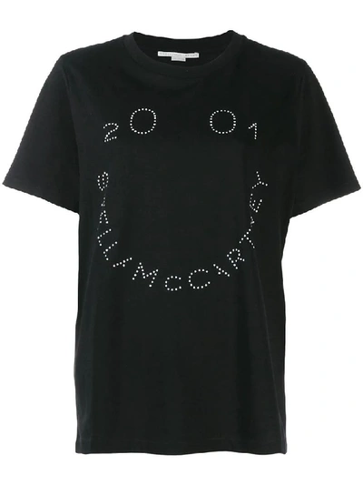 Shop Stella Mccartney Women's Black Cotton T-shirt