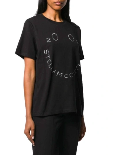 Shop Stella Mccartney Women's Black Cotton T-shirt