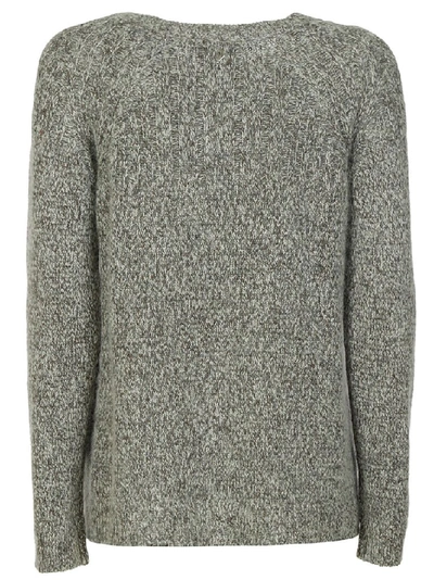 Shop Dondup Women's Grey Wool Sweater