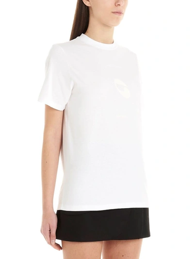 Shop Coperni Women's White Cotton T-shirt