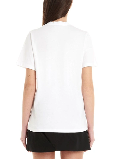 Shop Coperni Women's White Cotton T-shirt