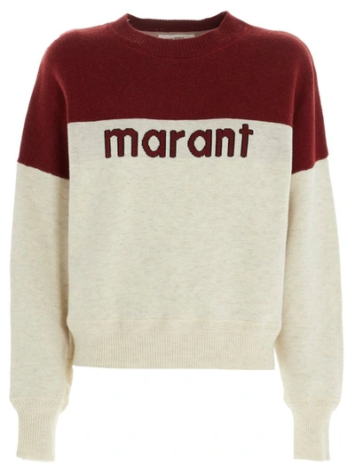 Shop Isabel Marant Étoile Women's Red Cotton Sweater