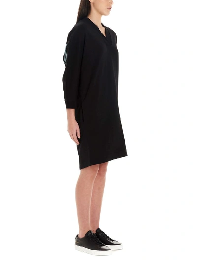 Shop Kenzo Women's Black Cotton Dress