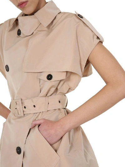 Shop Givenchy Women's Beige Cotton Trench Coat