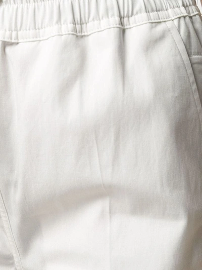 Shop Rick Owens Drkshdw Drkshdw By Rick Owens Women's White Cotton Pants