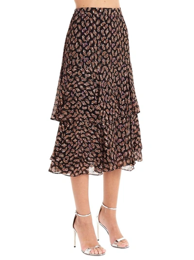 Shop Diane Von Furstenberg Women's Multicolor Silk Skirt