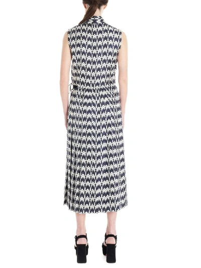 Shop Prada Women's Multicolor Silk Dress