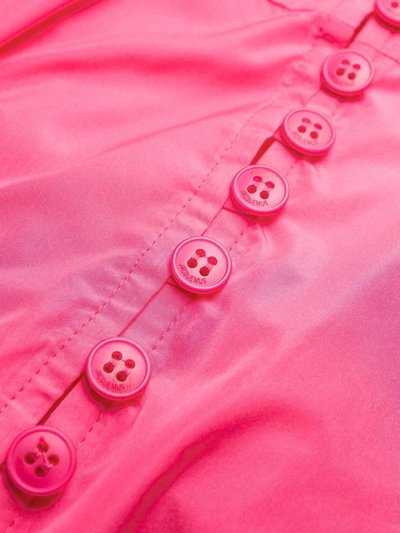 Shop Jacquemus Women's Pink Polyester Dress