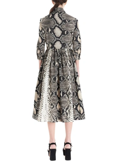 Shop Prada Women's Grey Cotton Dress