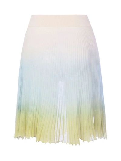 Shop Jacquemus Women's White Cotton Skirt