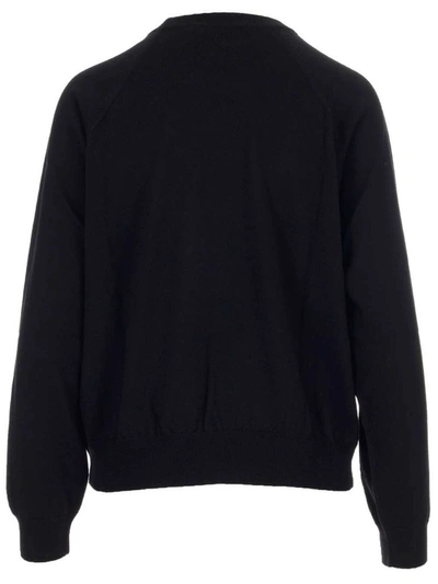 Shop Versace Women's Black Wool Sweater