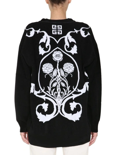 Shop Givenchy Women's Black Viscose Cardigan