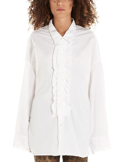 Shop R13 Women's White Cotton Shirt