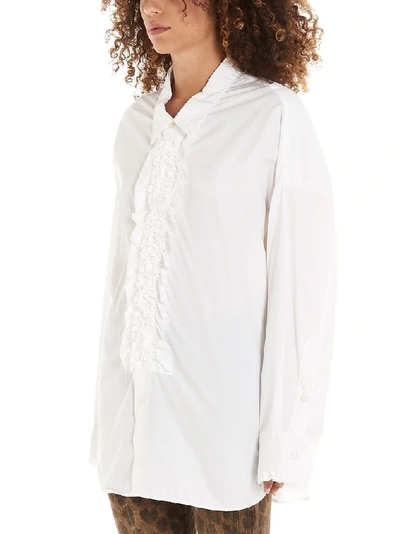 Shop R13 Women's White Cotton Shirt