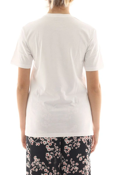 Shop Rabanne Paco  Women's White Cotton T-shirt
