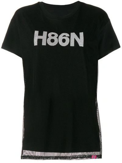 Shop Hogan Women's Black Cotton T-shirt