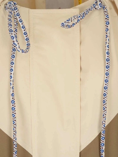 Shop Moncler Women's Beige Polyester Coat