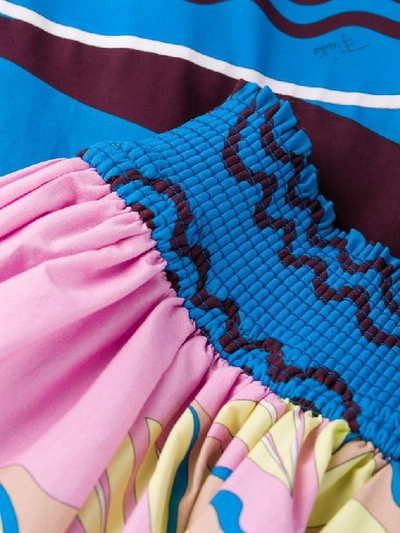 Shop Emilio Pucci Women's Multicolor Cotton Skirt
