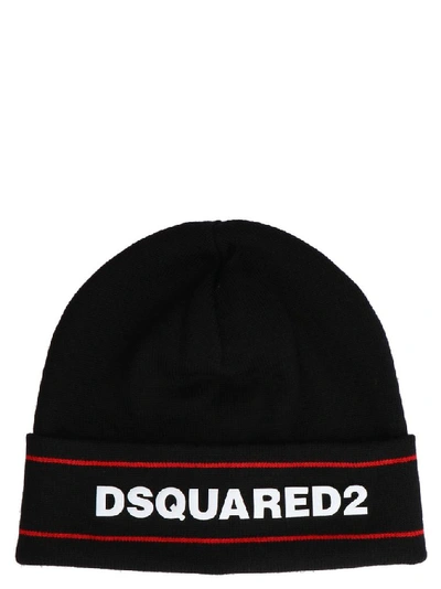 Shop Dsquared2 Men's Black Wool Hat