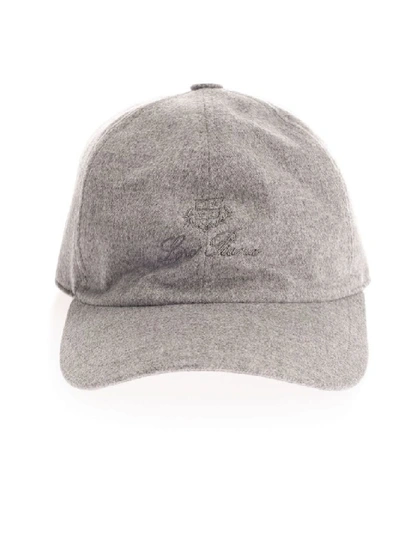 Shop Loro Piana Men's Grey Wool Hat