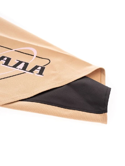 Shop Prada Men's Beige Cotton Foulard