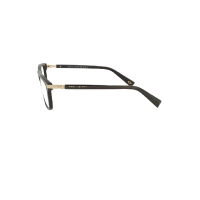 Shop Marc Jacobs Men's Black Metal Glasses