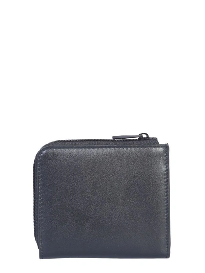 Shop Alexander Mcqueen Men's Black Leather Wallet