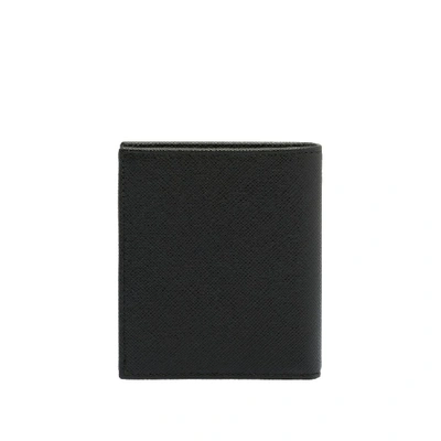 Shop Prada Men's Black Leather Wallet
