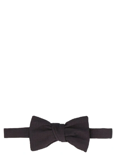 Shop Givenchy Men's Black Silk Bow Tie