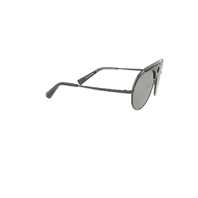 Shop Alain Mikli Men's Black Metal Sunglasses