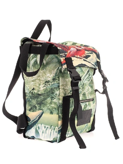 Shop Valentino Garavani Men's Multicolor Polyamide Backpack