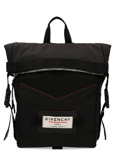 Shop Givenchy Men's Black Polyamide Backpack