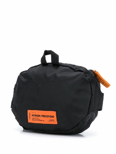 Shop Heron Preston Men's Black Polyester Belt Bag