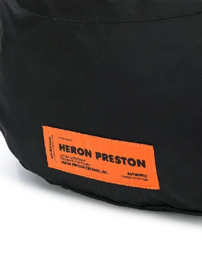 Shop Heron Preston Men's Black Polyester Belt Bag