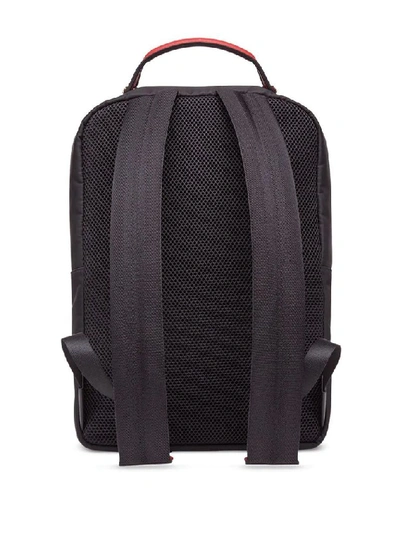 Shop Fendi Men's Black Leather Backpack