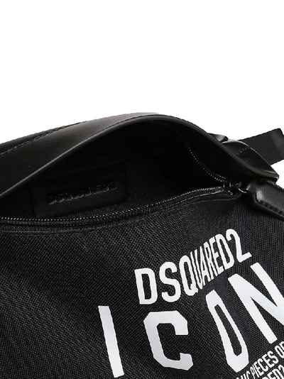 Shop Dsquared2 Men's Black Polyamide Belt Bag