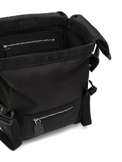 Shop Valentino Garavani Men's Black Polyamide Backpack